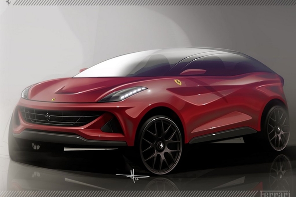 Crossover Ferrari wird im Jahr 2021