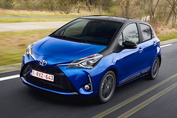 Übersicht der aktualisierten Toyota Yaris