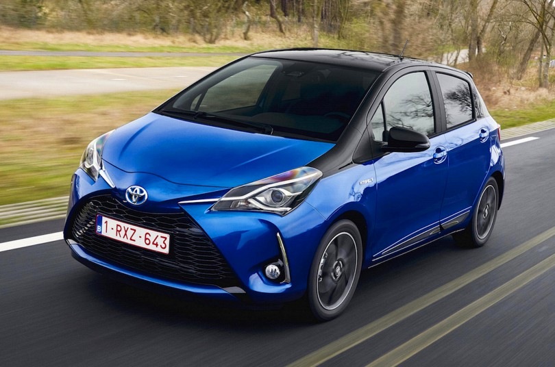 Übersicht der aktualisierten Toyota Yaris