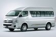 Übersicht Kleinbus Toyota Hiace Foto 1