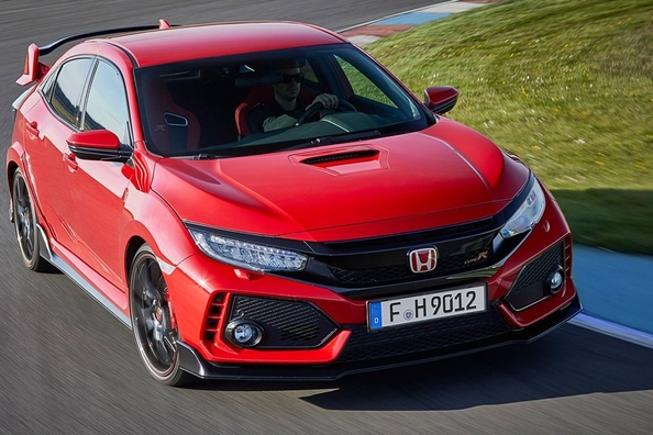 Die Bekanntschaft mit dem Honda Civic Type R der neuen Generation