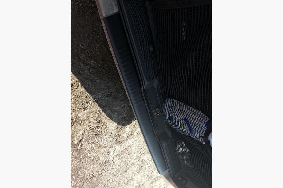 Mercedes Vito W639 2004-2014 Heckstoßstangenschutz mit Kante (DDU, Kunststoff) Glänzend Foto 7