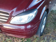 Mercedes Vito W639 2004-2014 Scheinwerferblenden gerade (2004-2010, 2 Stk, Kunststoff) Schwarz Matt Foto 2