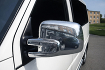 Volkswagen T4 Transporter 1990-2003 Spiegelabdeckungen (Carmos, 2 Stk, Kunststoff) Carmos - türkischer ABS-Kunststoff Foto 1