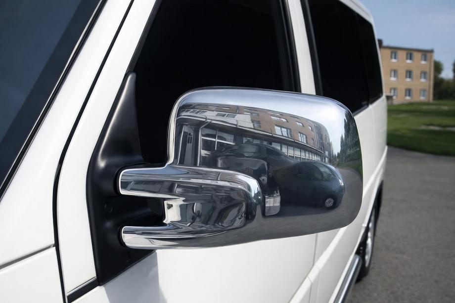 Volkswagen T4 Transporter 1990-2003 Spiegelabdeckungen (Carmos, 2 Stk, Kunststoff) Carmos - türkischer ABS-Kunststoff Image