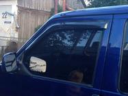Volkswagen T4 Caravelle/Multivan 1990–2003 Windabweiser (2 Stk, DDU) Foto 5