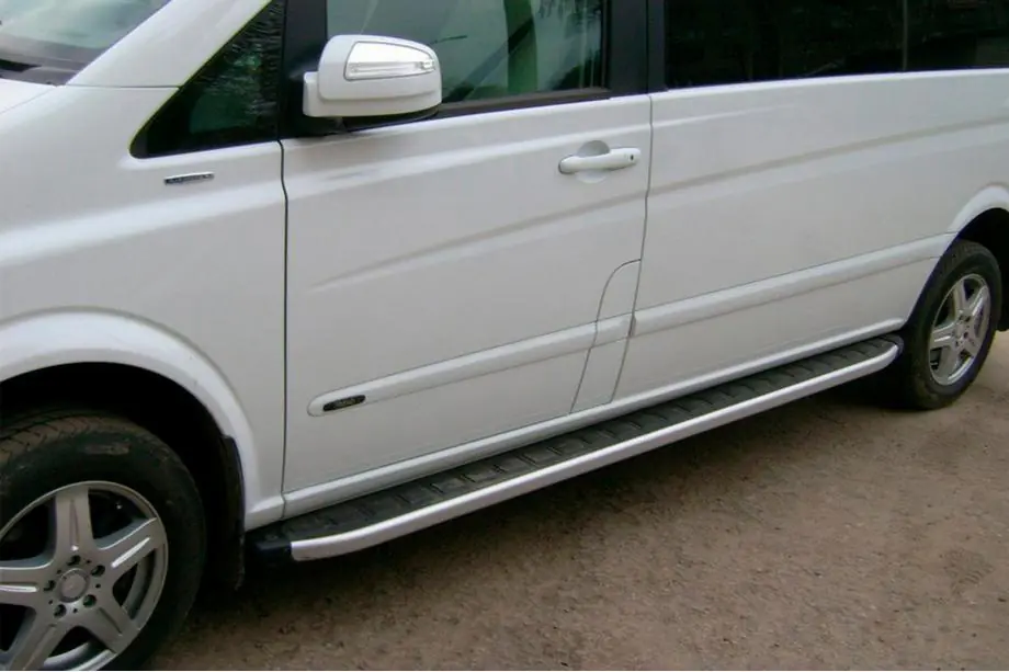 Mercedes Vito W639 2004-2014 Seitenschweller Fullmond (2 Stk., Alu) Foto 2