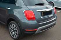 Fiat 500X 2014-2024 Heckstoßstangenschutz OmsaLine Edelstahl Foto 5