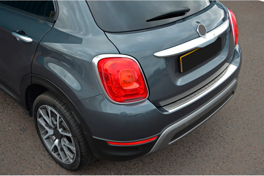 Fiat 500X 2014-2024 Heckstoßstangenschutz OmsaLine Edelstahl Image