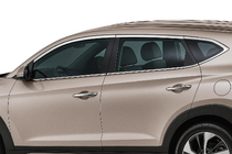 Hyundai Tucson TL 2016-2021 Fensterzierleisten oben Edelstahl (10 Stk) Foto 1