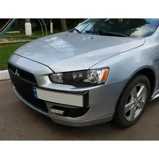Kennzeichenhalter (Kunststoff) Mitsubishi Lancer X 2008- Foto 1