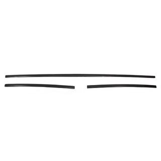 Kühlergrill Blenden Stoßstange 2015-2019 (3 Stk, Carbon) Volkswagen T6 2015-2024 Foto 3