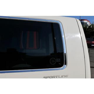 Fensterzierleisten komplett (14-tlg, Edelstahl) Volkswagen T6 2015-2024 Foto 2
