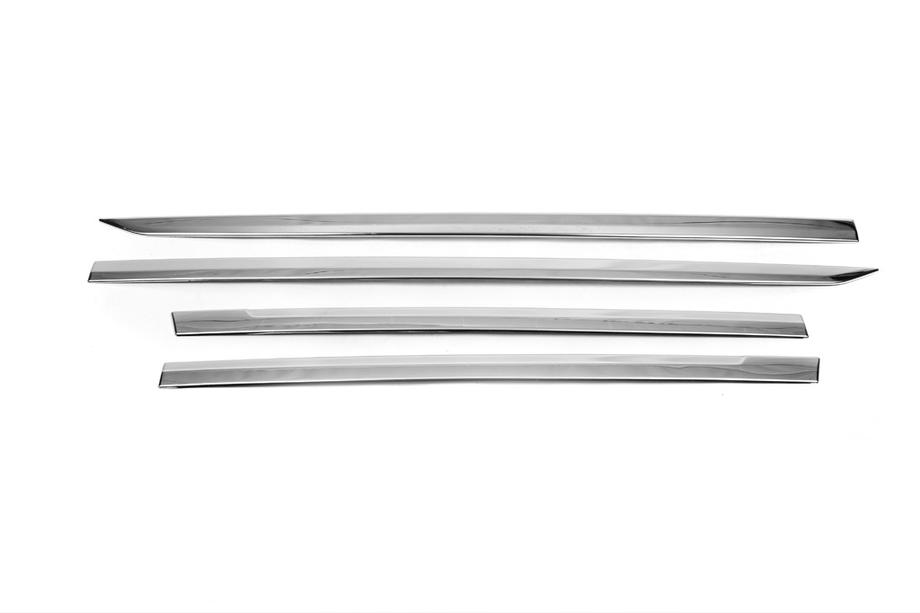 Volkswagen Tiguan 2016-2023 Türleisten OmsaLine (4 Stk, Edelstahl) Image