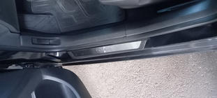 Citroen C-4 2010-2018 Einstiegsleisten Flexill (4 Stk, Edelstahl) Foto 2