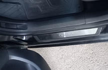 Citroen C-4 2010-2018 Einstiegsleisten Flexill (4 Stk, Edelstahl) Foto 1