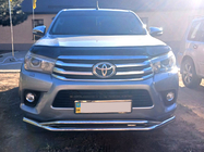 Toyota Hilux 2015- Frontbügel Doppel Vegas (2015-2020, Edelstahl) Foto 3