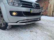 Volkswagen Amarok 2010-2022 Frontbügel Doppel Vegas 2010-2016 Edelstahl d70/42 mm Foto 7