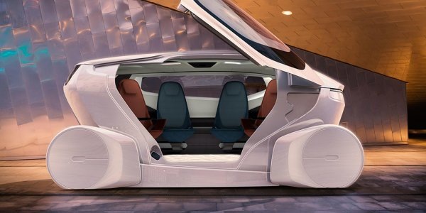 Das Unternehmen NEVS präsentiert das Auto der Zukunft