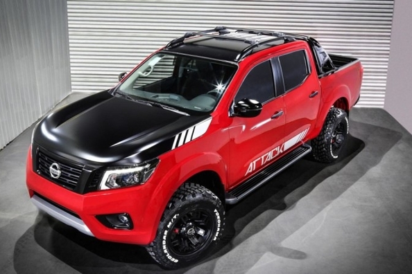 Nissan stellte das Konzept der neuen Pick-up Frontier Attack