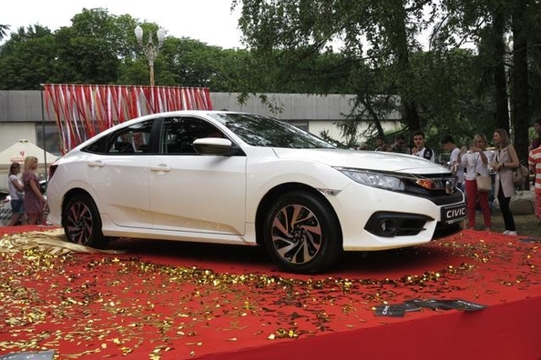 In der Ukraine präsentiert die neue Generation des Honda Civic