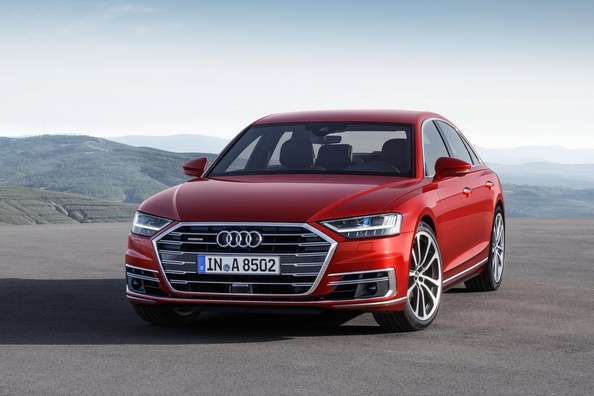 Übersicht der Audi A8 Limousine 2018-Modelljahr
