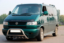 Volkswagen T4 Transporter 1990-2003 Frontbügel WT003 60mm Edelstahl 50mm, mit Schriftzug Foto 12