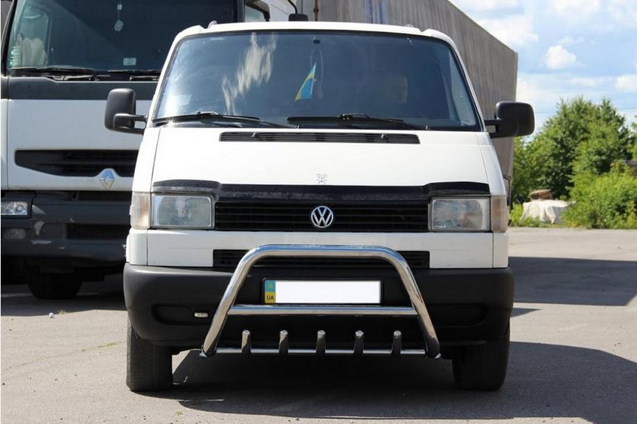 Volkswagen T4 Transporter 1990-2003 Frontbügel WT003 60mm Edelstahl 50mm, ohne Schriftzug Foto 11