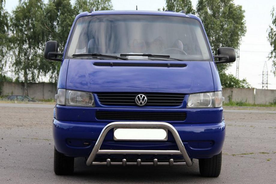 Volkswagen T4 Transporter 1990-2003 Frontbügel WT003 60mm Edelstahl 50mm, ohne Schriftzug Foto 2