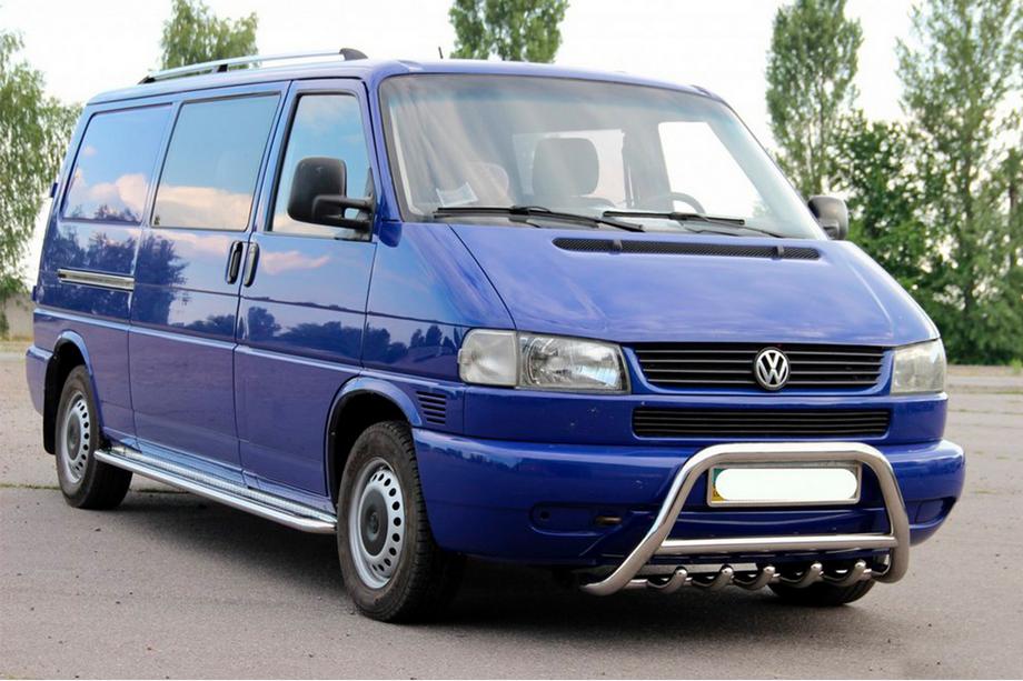 Volkswagen T4 Transporter 1990-2003 Frontbügel WT003 60mm Edelstahl 50mm, ohne Schriftzug Foto 5