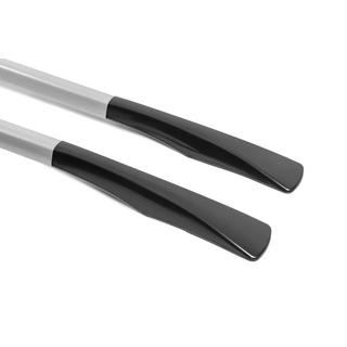 Originale graue Dachreling (Aluminium, Montage mit doppelseitigem Klebeband) Nissan Qashqai 2007-2010 Foto 4