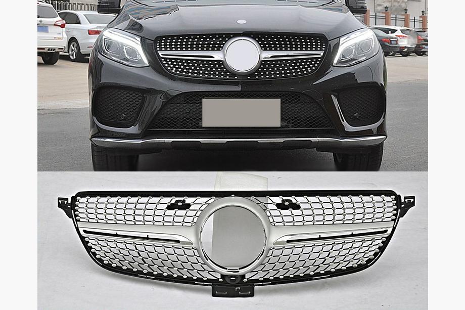 Mercedes GLE/ML class W166 2011-2018 Tuning Kühlergrill Diamond (GLE) Foto 11
