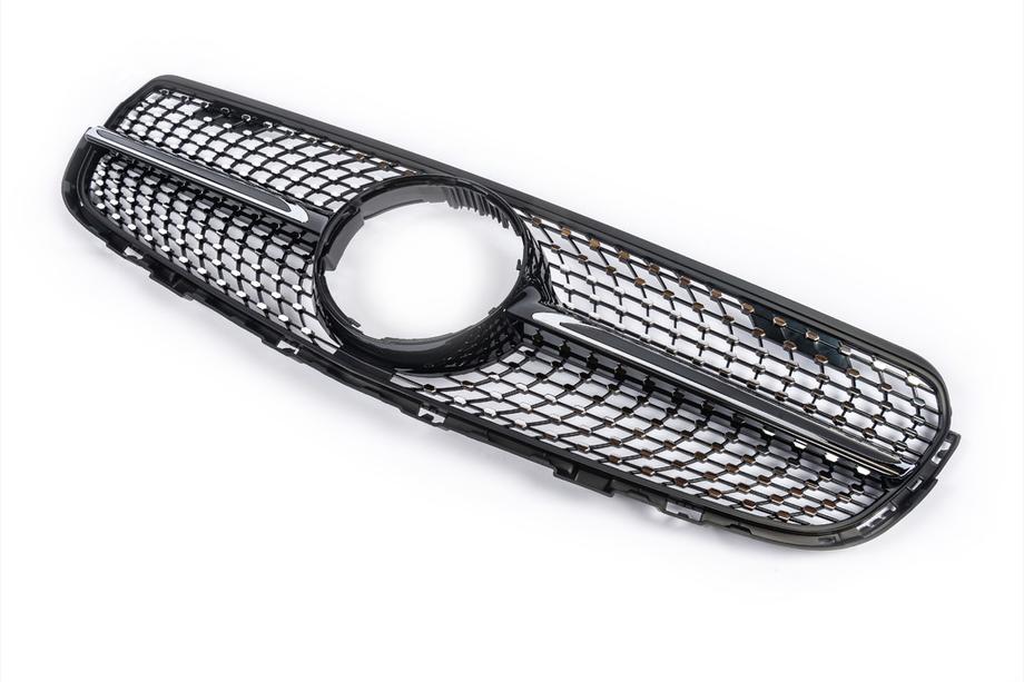 Mercedes GLC X253 2015-2022 Frontgrill Diamond Black (2015-2019) Foto 3