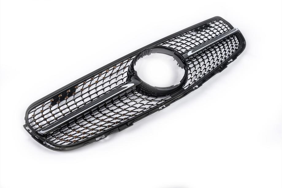 Mercedes GLC X253 2015-2022 Frontgrill Diamond Black (2015-2019) Foto 4