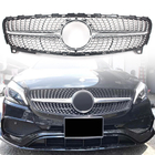 Mercedes A-сlass W176 2012-2018 Frontgrill Diamond Silber (2015-2018) Foto 1