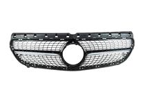 Mercedes B-class W246 2011-2018 Frontgrill Diamond Black (2015-2018) Foto 2