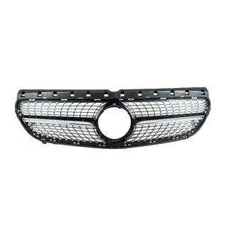 Frontgrill Diamond Black (2015-2018) Mercedes B-class W246 2011-2018 Foto 2