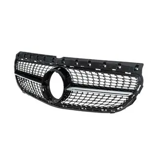 Frontgrill Diamond Black (2015-2018) Mercedes B-class W246 2011-2018 Foto 4