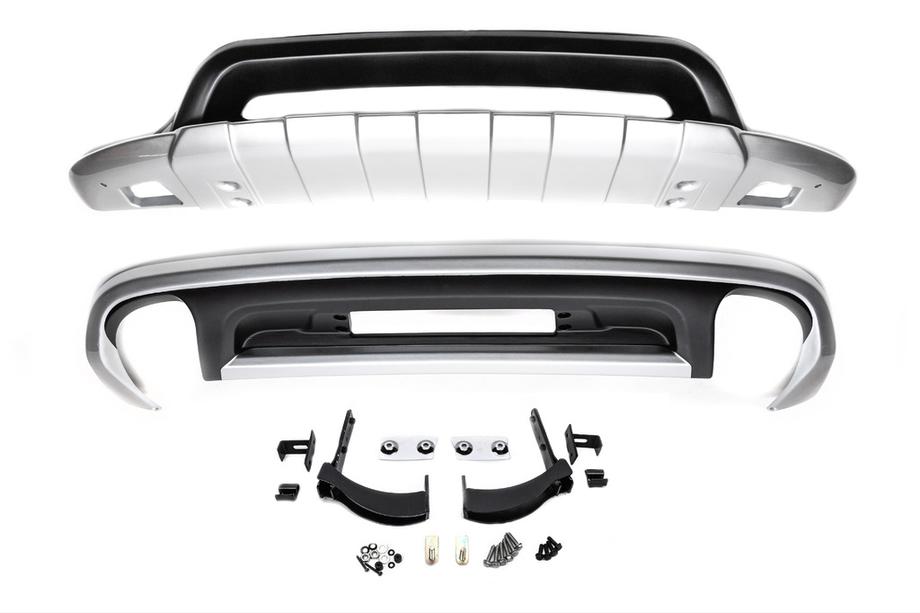 Volkswagen Touareg 2010-2018 Front- und Hecklippe V1 (2014↗) Image