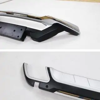 Front- und Heckstoßstangenabdeckungen (2016-2018) Hyundai Santa Fe 3 2012-2018 Foto 3