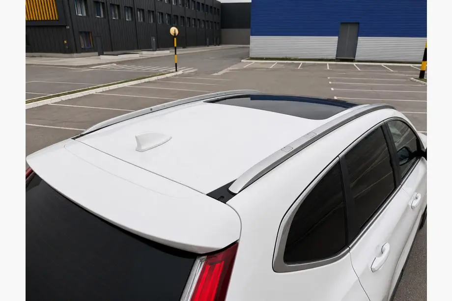 Honda CRV 2017-2022 Integrierte OEM Dachreling grau (Aluminium) Foto 6