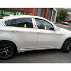 BMW X6 E71 2008–2014 Fensterunterkante Zierleisten Edelstahl (4 Stk.) Foto 1