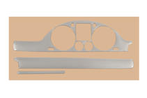 Volkswagen Passat B6 2006-2012 Armaturenbrett Abdeckungen (Ergänzung) Aluminium Foto 2