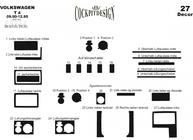 Volkswagen T4 Transporter 1990-2003 Armaturenbrett Abdeckungen (1991-1995) Holz Foto 6