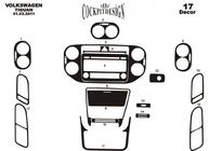 Volkswagen Tiguan 2007-2016 Armaturenbrett Abdeckungen (2011-2015) Aluminium Foto 7