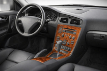 Volvo S60 2000-2009 Armaturenbrett Abdeckungen (2000-2005) Holz Foto 1