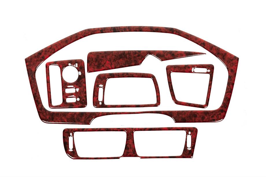 Volvo V70 2000-2007 Armaturenbrett Abdeckungen (2000-2005) Aluminium Image