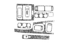 Volvo V70 1997-2000 Armaturenbrett Abdeckungen Aluminium Foto 2