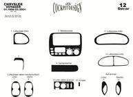 Chrysler Voyager 1996-2001 Armaturenbrett Abdeckungen (Meric) Foto 4
