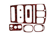 Chrysler Voyager 2001-2007 Armaturenbrett Abdeckungen (Meric) Aluminium Foto 5